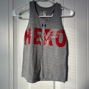 Youth unisex under Armour muscle tank top